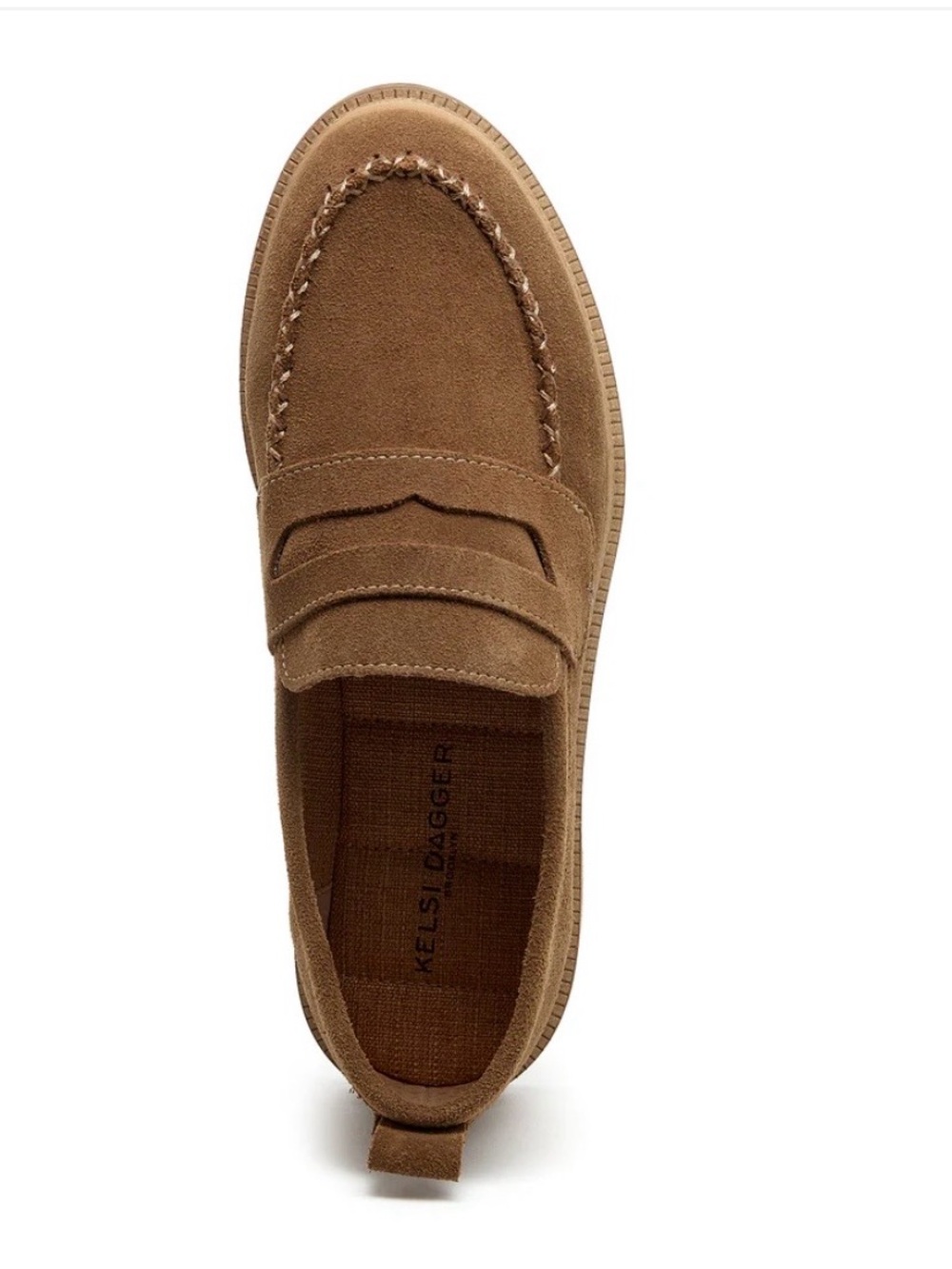 Kelsi Dagger | Lens Armadillo Suede Loafers